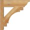 Ekena Millwork Merced Rough Sawn Traditional Outlooker, Western Red Cedar, 6"W x 18"D x 18"H OUT06X18X18MRC01RWR - alternate 2